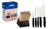 Jogo De Facas Cozinha Gourmet Cepo 6 Pçs Plenus Tramontina