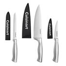 Jogo de Facas Cuisinart 3 Peças em Aço Inoxidável, Faca do Chef 20 cm