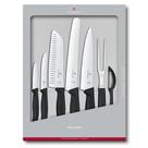 Jogo de Facas de Cozinha Victorinox Swiss Classic 7 Peças Preto