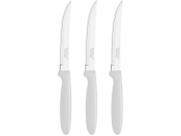 Jogo de Facas Para Churrasco Ipanema Branco Com 3 Peças (23360/385) - Tramontina, Jogo de Facas Para Churrasco Ipanema Branco Com 3 Peças (23360/385) - Tramontina,
