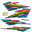 Jogo De Faixa Adesivo Completo Cbx 200 Strada Roxo 1999