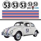 Jogo De Faixas Adesivos Fusca Herbie 53 E New Beetle