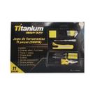 Jogo de ferramentas 11 pcs - titanium