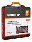 Jogo De Ferramentas 69 Peças Robust