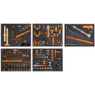 Jogo de Ferramentas com 268 Pecas Kit Premium 2 para carro RSC24 - KIT-PRM2/RSC24BW - Beta Worker