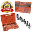 Jogo de Ferramentas em Soquetes 1/2 Pol. 8-27MM C/(21 Peças) - Bestfer