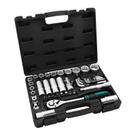 Jogo de ferramentas encaixe 1/2pol., cromo vanadio, maleta plastica, 41pcs // stels