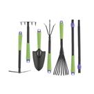 Jogo de ferramentas para jardinagem com cabo extensível 7 peças - 6302055