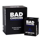 Jogo de festa BAD CHOICES After Dark Edition Set para adultos