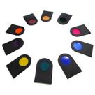 Jogo de Filtros para Bastão Cromático 10 Cores