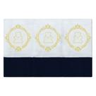Jogo de Fralda de Boca - Urso Arabesco Cor:Urso Arabesco Dourado