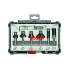 Jogo de fresas haste 1/4" 6pc - Bosch 2607017470