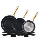 Jogo de Frigideiras Chef Power 20, 23 e 28 cm com Revestimento Cerâmico Antiaderente