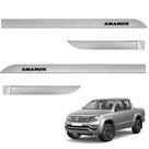 Jogo de Friso Lateral Amarok 2010 a 2023 Prata Pyrit