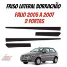 Jogo De Friso Lateral Borrachão Friso Palio 2005 A 2007 / 2 Portas