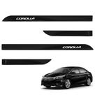 Jogo de Friso Lateral Corolla 2015 A 2024 Preto Eclipse Jogo de Friso Lateral Corolla 2015 A 2024 Preto Eclipse