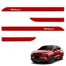 Jogo de Friso Lateral Fastback 2022 a 2024 Vermelho Montecarlo