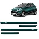Jogo de Friso Lateral HB20 2013 a 2022 Verde Forest Jogo de Friso Lateral HB20 2013 a 2022 Verde Forest