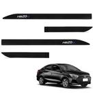 Jogo de Friso Lateral Hb20s 2013 a 2024 Preto Onix Jogo de Friso Lateral Hb20s 2013 a 2024 Preto Onix