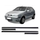 Jogo de Friso Lateral Palio Fire 2000 a 2004 2 Portas Preto Original