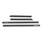 Jogo de Friso Lateral Pintado Cinza Acier Logan