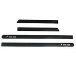 Jogo de Friso Lateral Pintado Cinza Cromo Palio