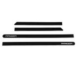 Jogo de Friso Lateral Pintado Preto Gales Ranger