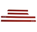 Jogo de Friso Lateral Pintado Rouge Aden 208