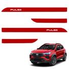 Jogo de Friso Lateral Pulse 2021 a 2024 Vermelho Montecarlo