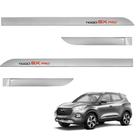 Jogo de Friso Lateral Tiggo 5x Pro 2021 a 2024 Prata Metalico