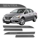 Jogo de Friso Nissan Sentra Protetor Porta Lateral Cores