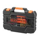 Jogo de Furar e Parafusar com Maleta e 104 Peças Black+Decker - A7230-XJ