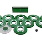 Jogo de Futebol de Botão Klopf - Verde e Branco - Cód. 4094