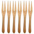 Jogo De Garfo Bambu 6 Mini Garfo Talheres Petiscos Conjunto Ecológico Petisco Cozinha Casa Jogo De Garfo Bambu 6 Mini Garfo Talheres Petiscos Conjunto Ecológico Petisco Cozinha Casa