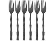 Jogo de Garfos de Mesa Lyor Inox Bambu Elegant - 6 Peças