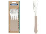 Jogo de Garfos de Mesa Tramontina Inox Leme 12 Peças