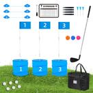 Jogo de golfe JIIFO com clube destro para famílias e adultos