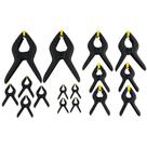 Jogo de grampos de nylon 19mm x 75mm com 16 peças - 83-094