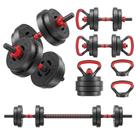 Jogo de Halteres Ajustáveis Fitvids 18 kg 4 em 1