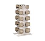 Jogo de Halteres Tone Fitness 45 kg em Neoprene com Suporte Jogo de Halteres Tone Fitness 45 kg em Neoprene com Suporte