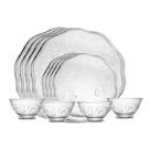 Jogo de jantar 12 peças new butterfly cristal ecológico