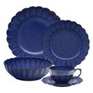 Jogo De Jantar Em Porcelana Flora Com 20 Peças Oxford