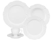 Jogo De Jantar Em Porcelana Soleil Com 20 Peças Oxford