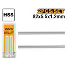 Jogo de lâminas para plaina com 2 peças INGCO