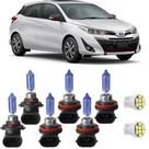 Jogo de lâmpada super branca yaris toyota hatch