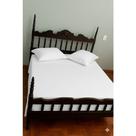 Jogo de Lençol 04 Peças 400 Fios Cama Casal Queen King Micropercal Ponto Palito Rose Elástico