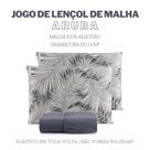 Jogo de Lençol 2 Pçs Solteiro Simples Casa Decor Estampado Malha com Elástico Jogo de Lençol 2 Pçs Solteiro Simples Casa Decor Estampado Malha com Elástico