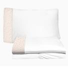 Jogo de Lençol 3 Peças Berço Americano 70x130cm Pink Stars Branco 100% Algodão Arrumadinho Enxovais Jogo de Lençol 3 Peças Berço Americano 70x130cm Pink Stars Branco 100% Algodão Arrumadinho Enxovais