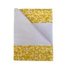 Jogo de Lençol 3 Peças Cama Júnior 100% Algodão Floral 10 Branco Arrumadinho