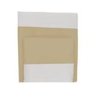 Jogo de Lençol Berço Americano 70cm x 130cm 3 Peças Malha 100% Algodão Nude Arrumadinho Enxovais